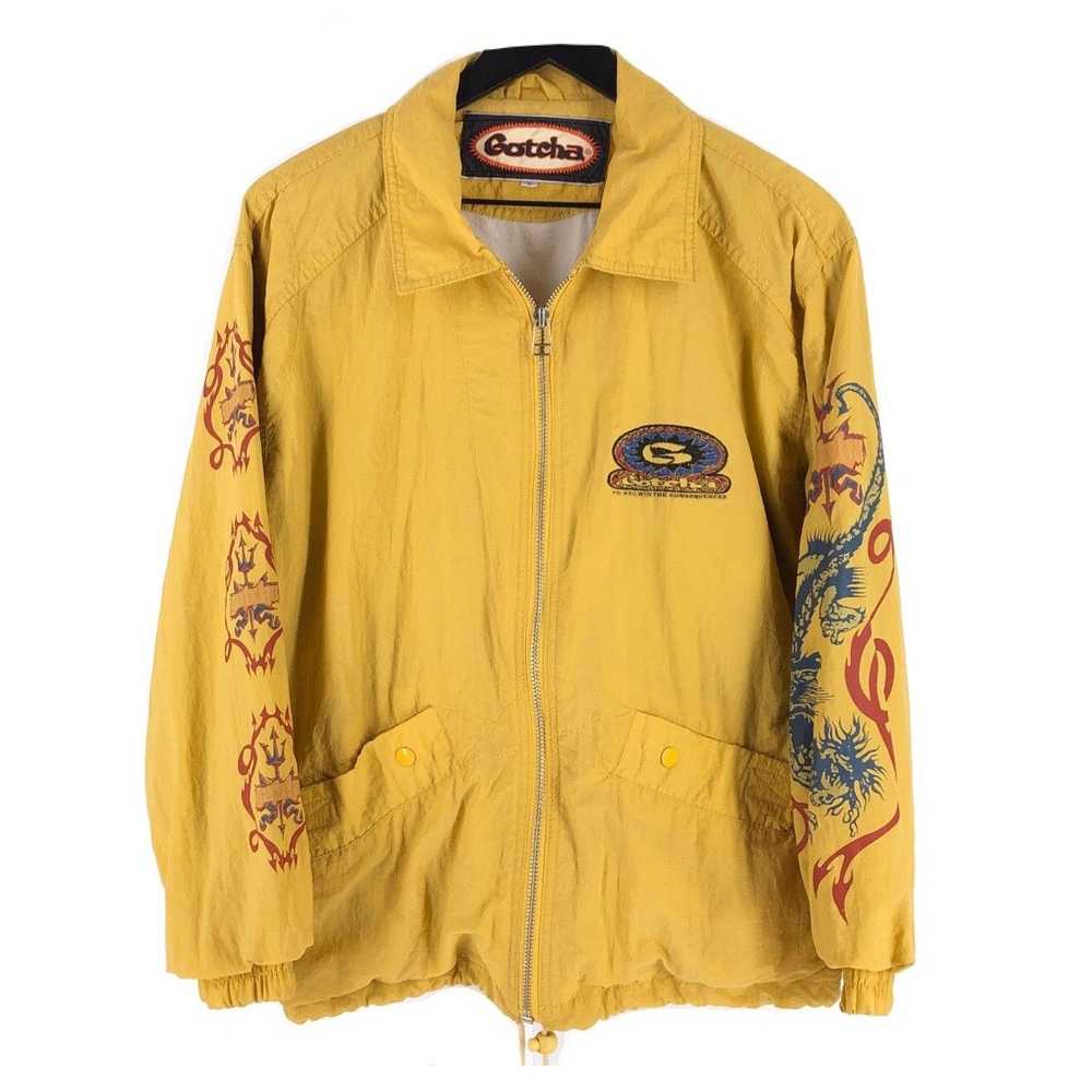 Gotcha × Vintage 80s Gotcha windbreaker jacket 19… - image 4