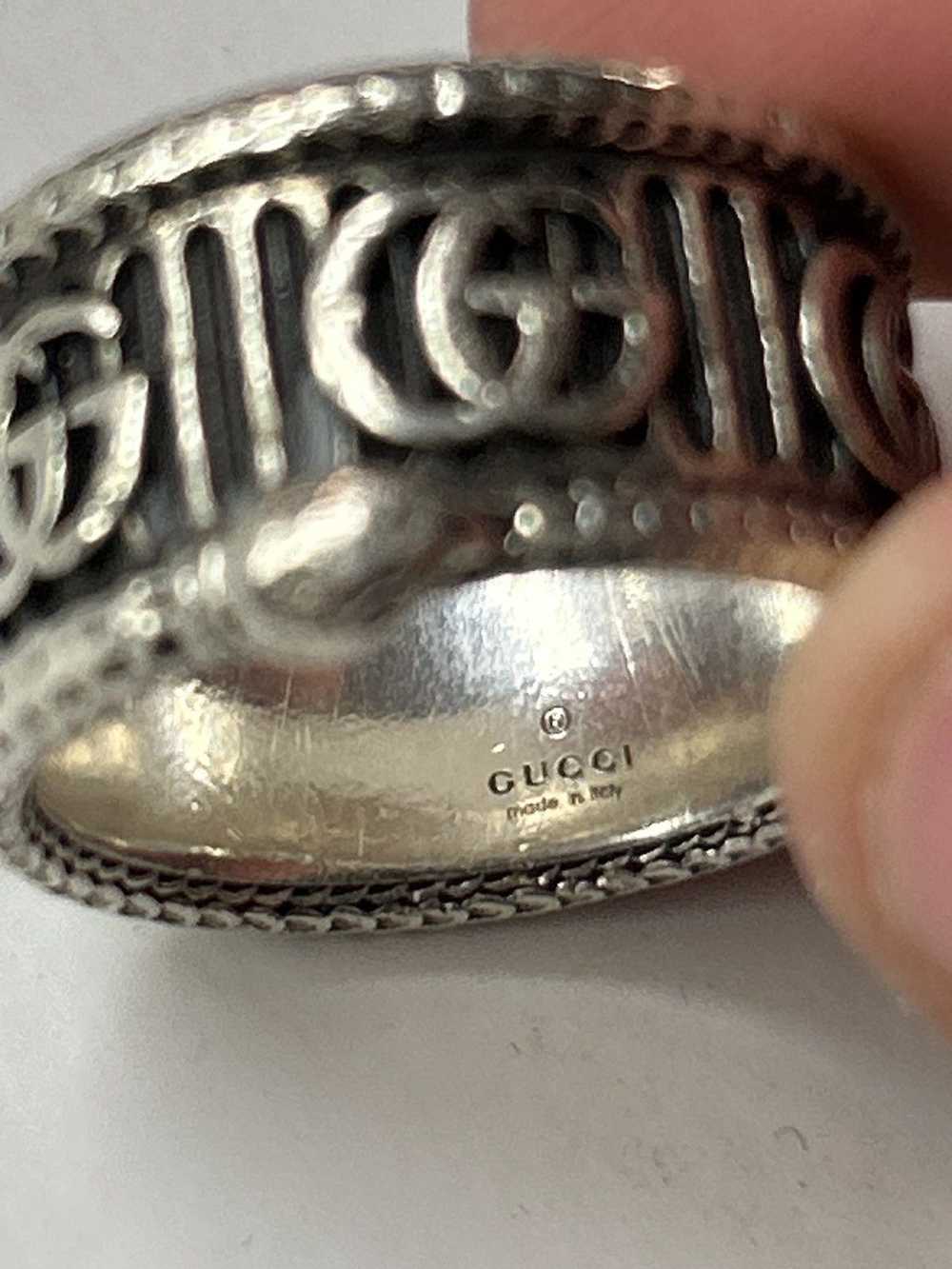 Gucci Gucci Multi Logo Ring - image 2