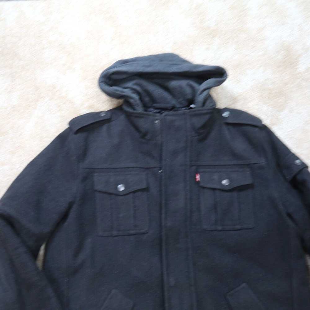 Levi's Levi's Gray Full Zip Jacket Men's Large Ho… - image 2
