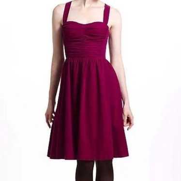 HD in Paris Purple Corduroy Bustier Dress| Size 2