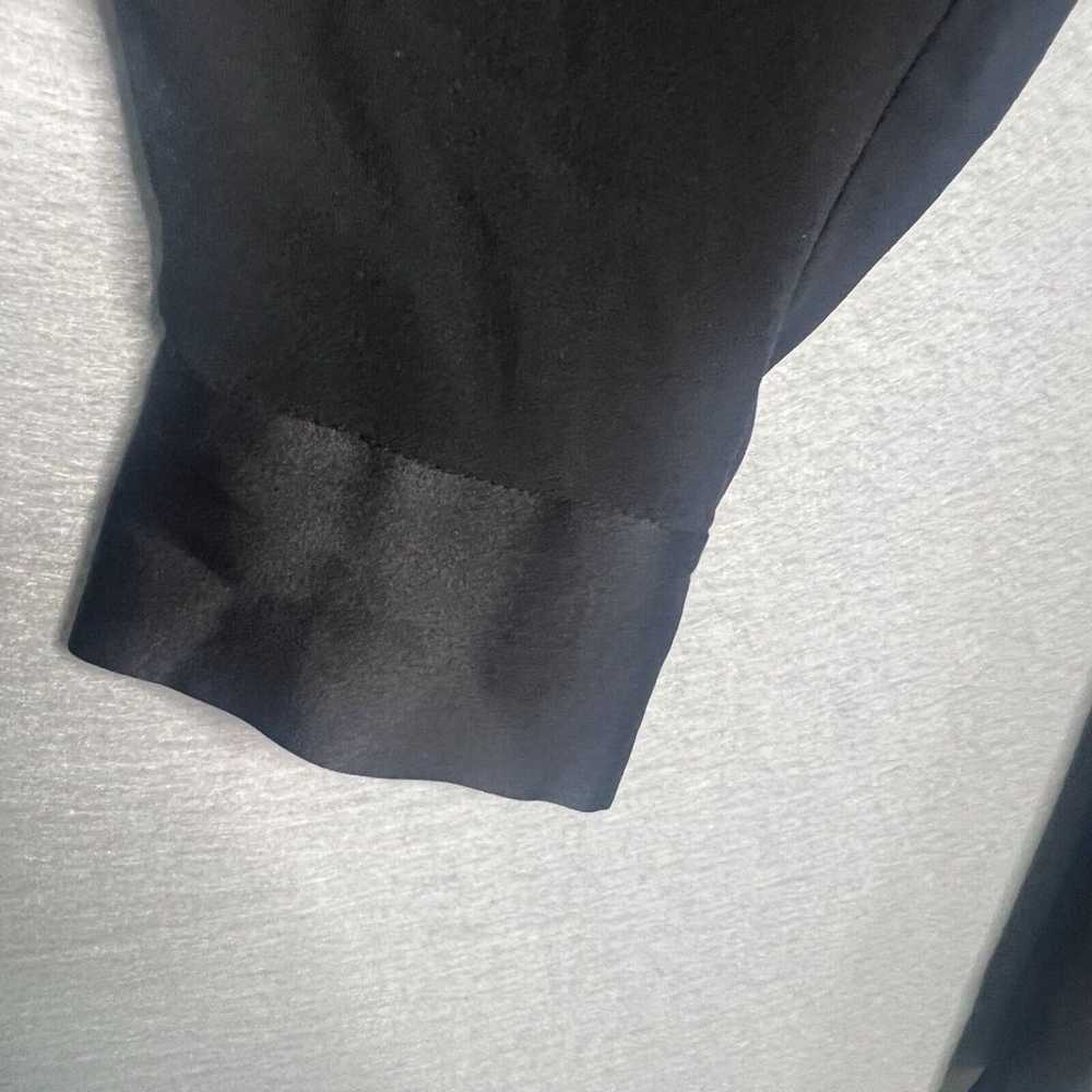 Eileen Fisher Dress Womens Small Black 100% Silk … - image 8