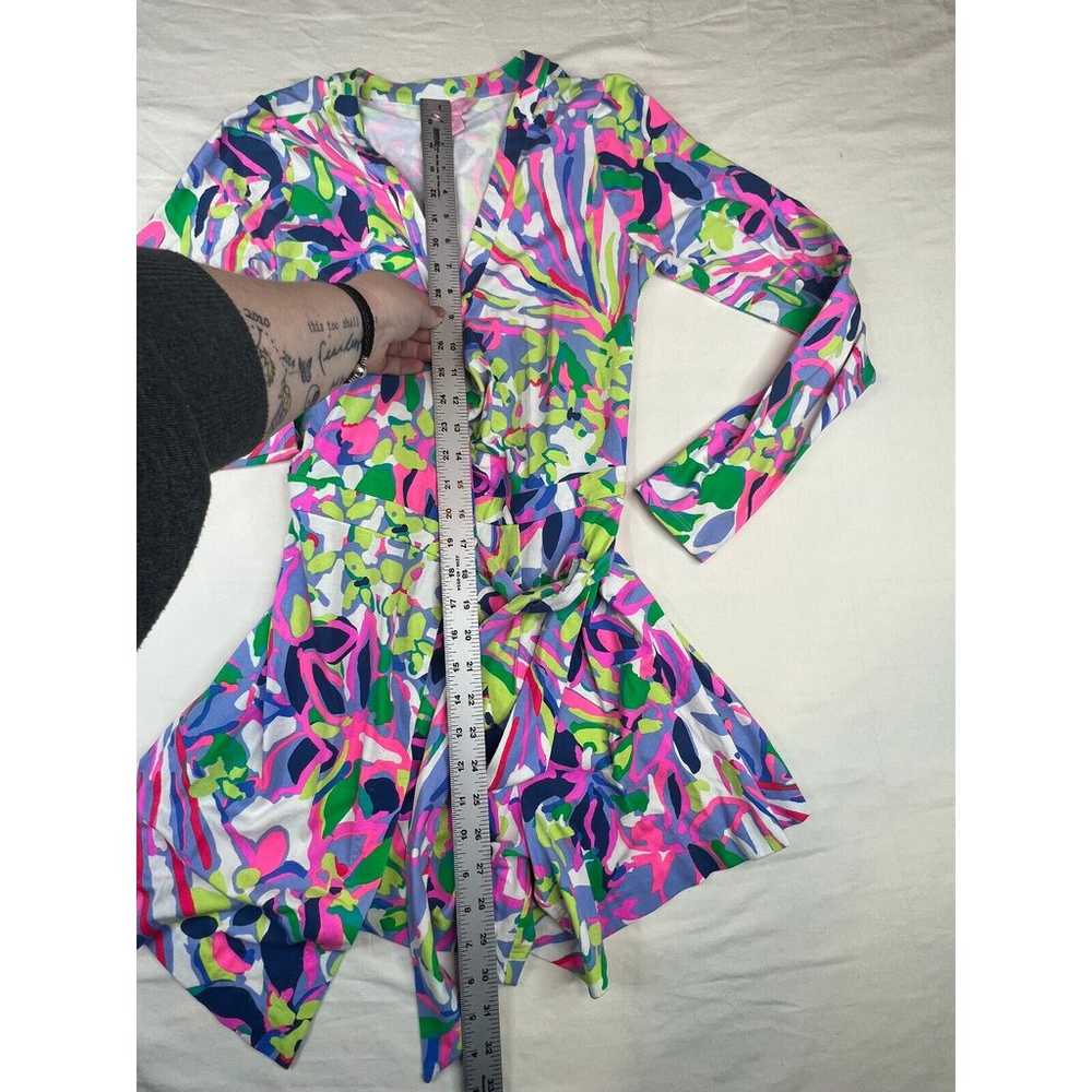 Lilly Pulitzer Twyla Wrap Romper Womens Small Col… - image 7