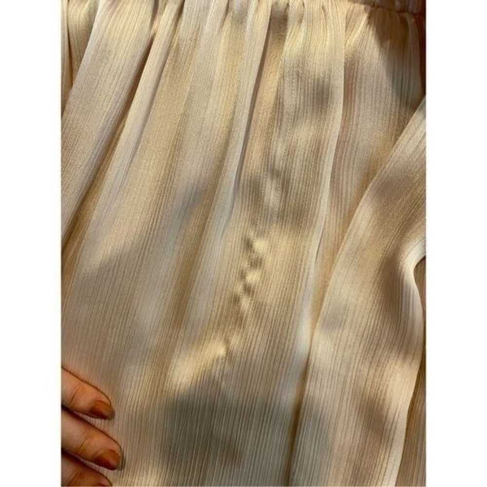 Ted baker London blush wrap puff sleeve dress siz… - image 12