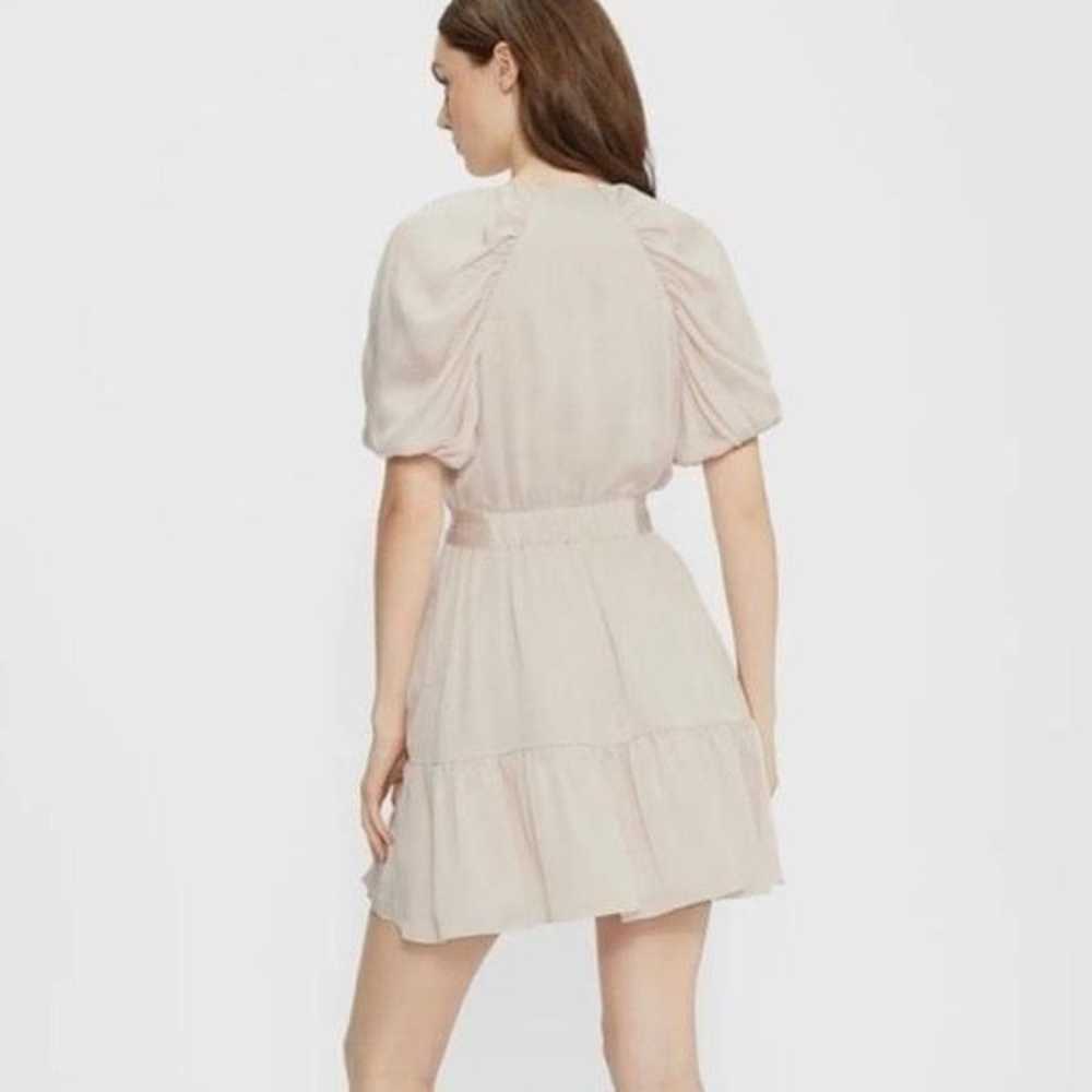 Ted baker London blush wrap puff sleeve dress siz… - image 2