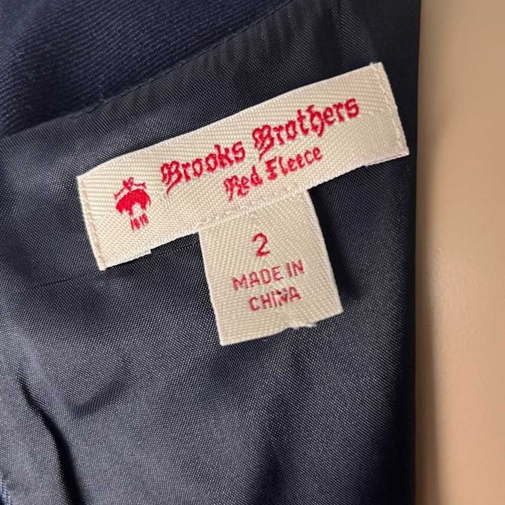 Brooks Brothers Wool-Blend A-Line Floral Embroide… - image 10