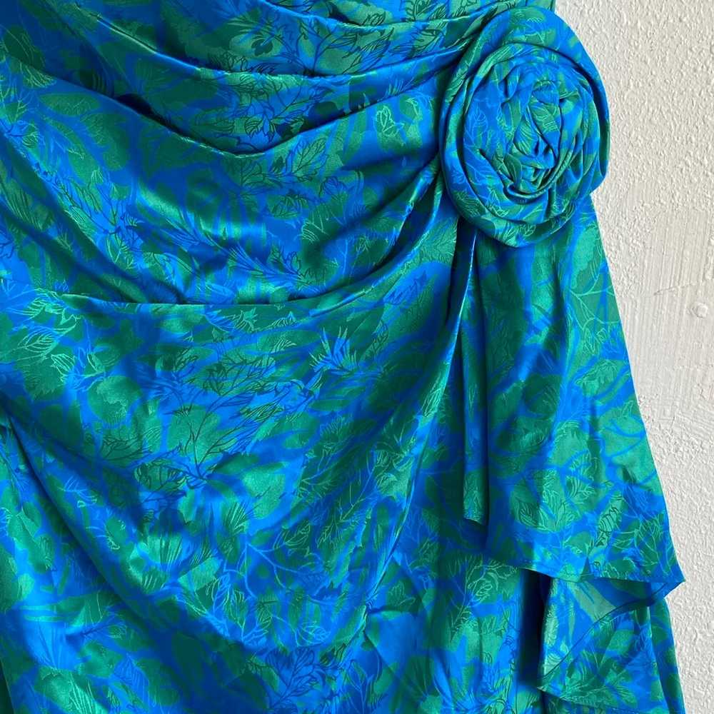 Silk strapless dress - image 3