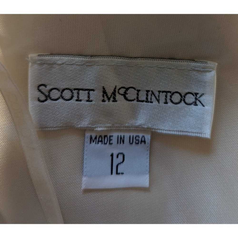 Scott McClintock cream with gold design sleeveles… - image 5