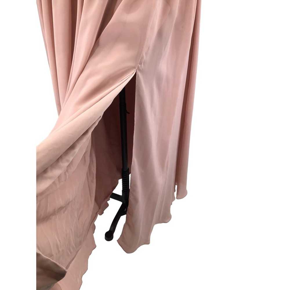 LAVETIR SZ 18 2X plus pink pleated flutter sleeve… - image 3