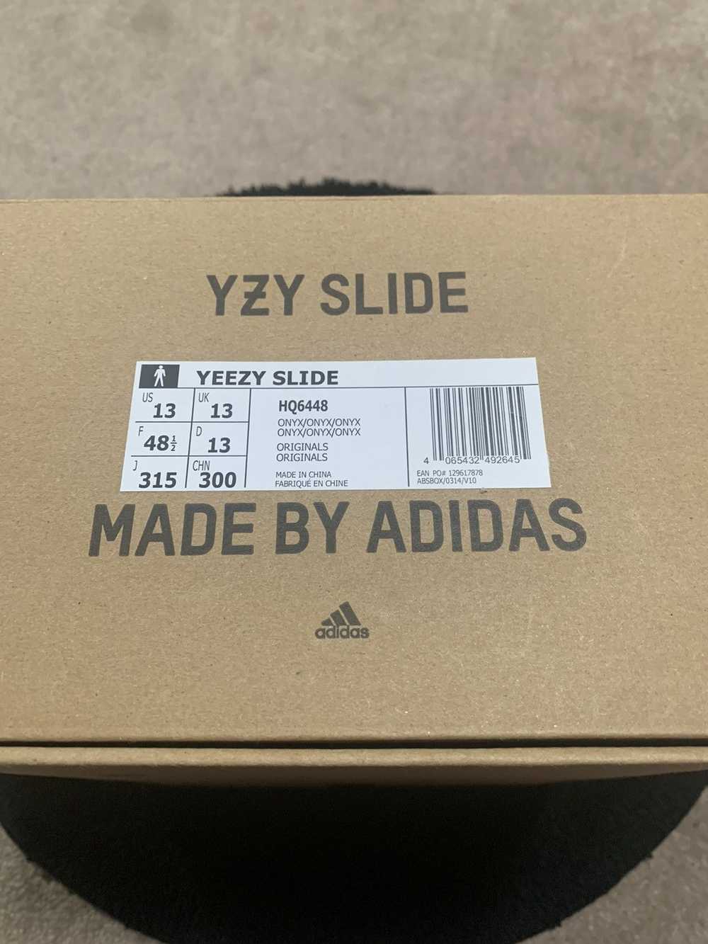 Adidas × Yeezy Season Yezzy Slide Onyx - image 2