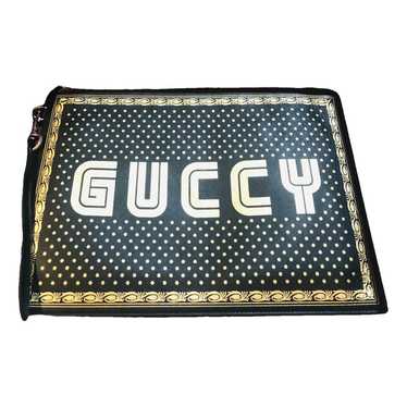 Gucci Guccy clutch leather clutch bag