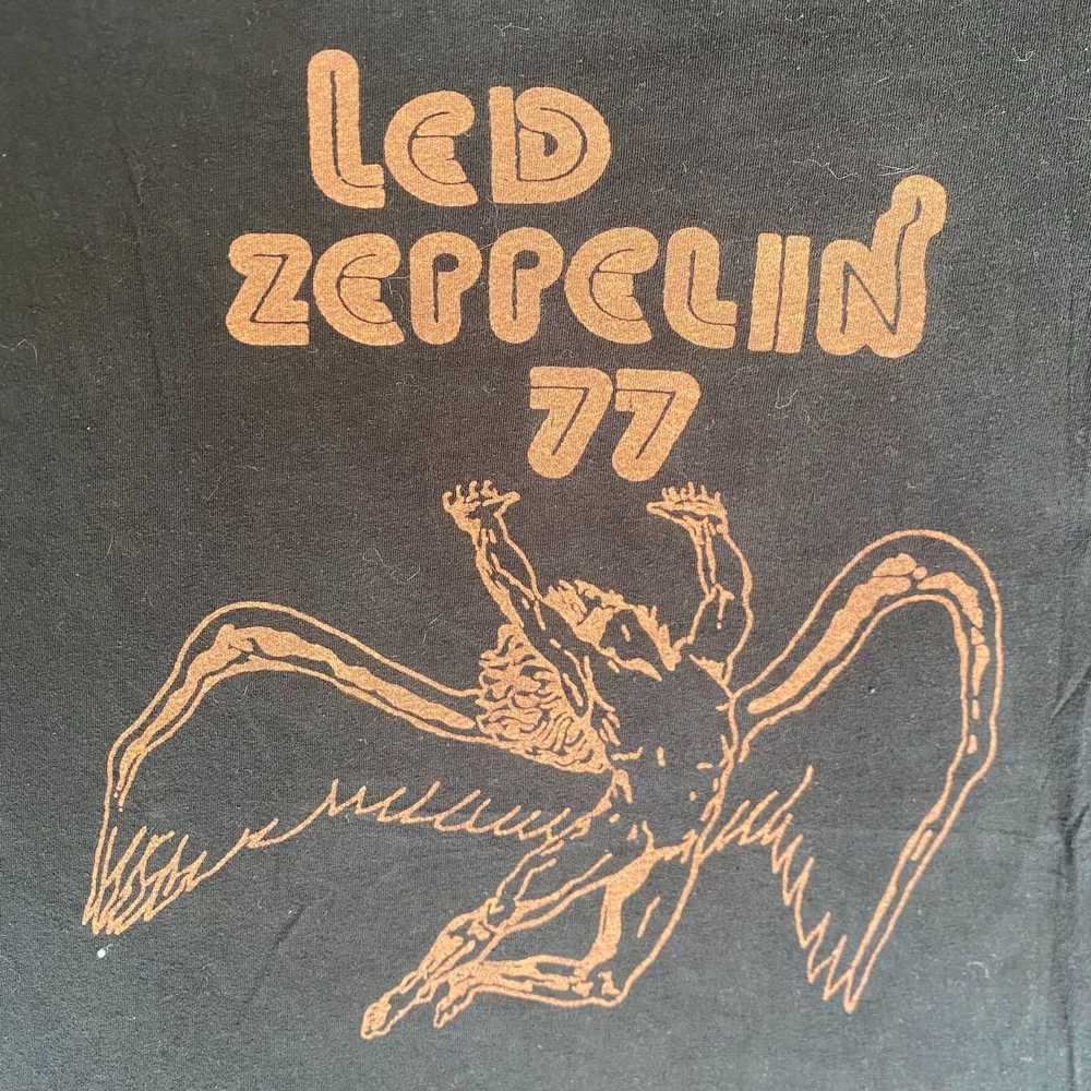 Band Tees × Led Zeppelin × Vintage Vintage Y2K Le… - image 3