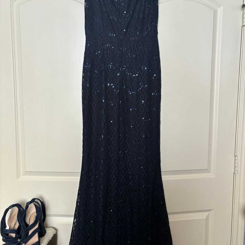 Dark Blue Prom / Formal / Charity Event Dress Siz… - image 1