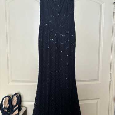 Dark Blue Prom / Formal / Charity Event Dress Siz… - image 1