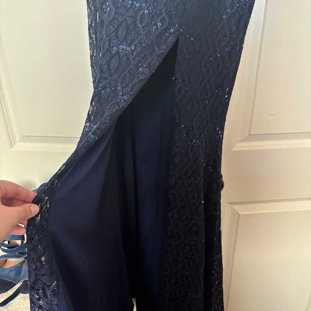 Dark Blue Prom / Formal / Charity Event Dress Siz… - image 3