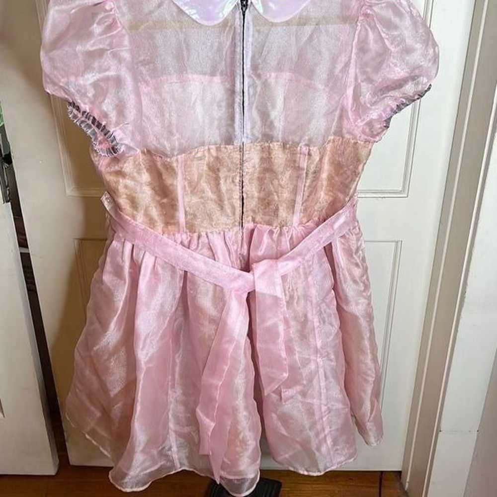 Indiana Jones Pink Organza Princess dress - image 6