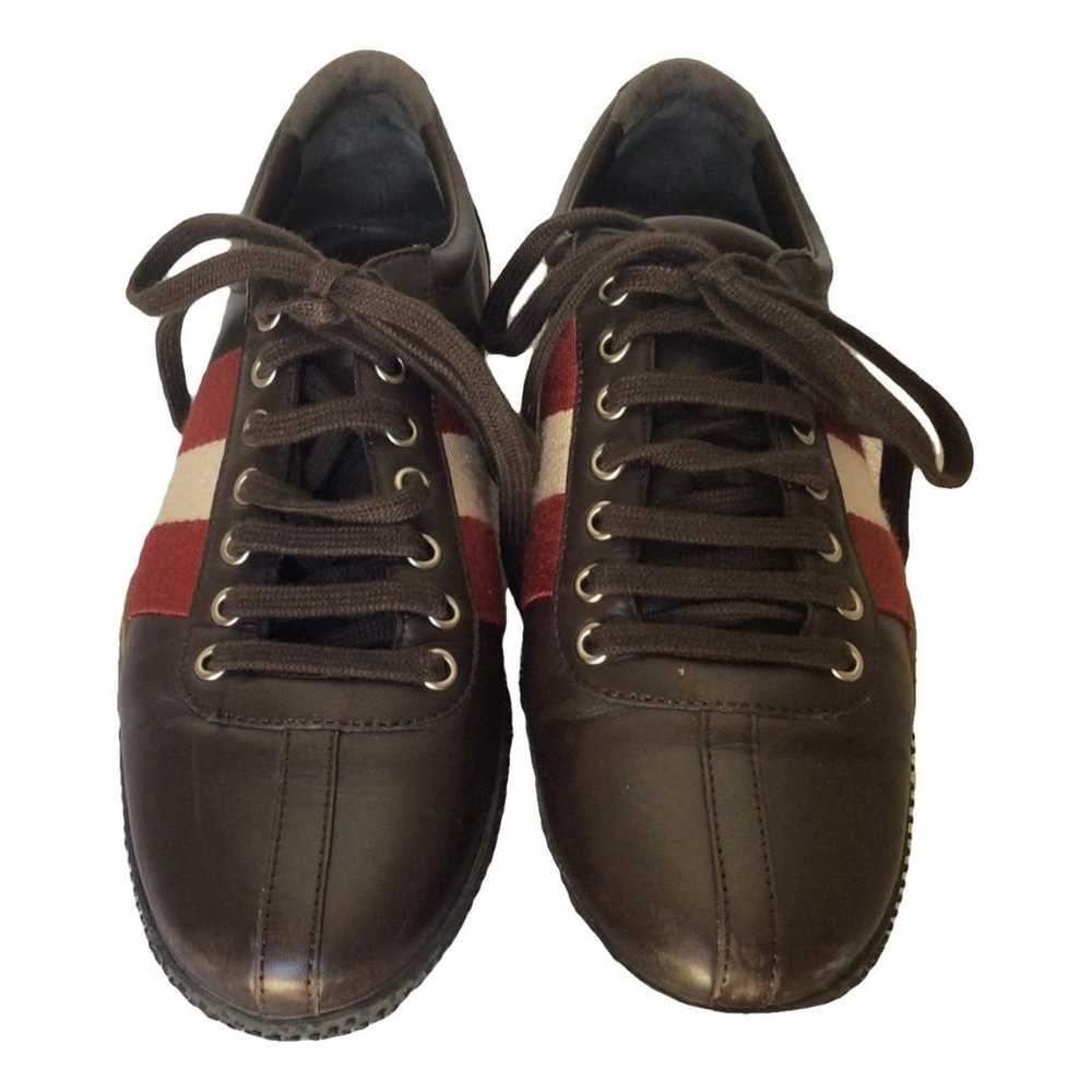 Bally Leather trainers - image 1