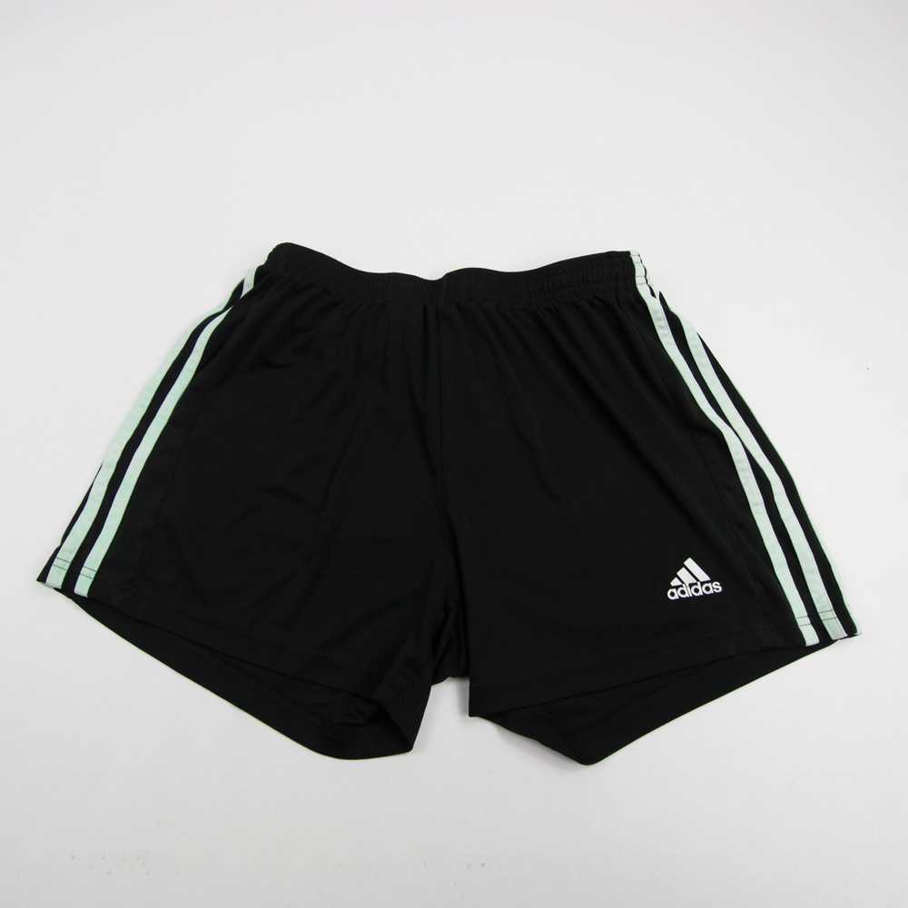 adidas Athletic Shorts Women's Black/Mint Green U… - image 1