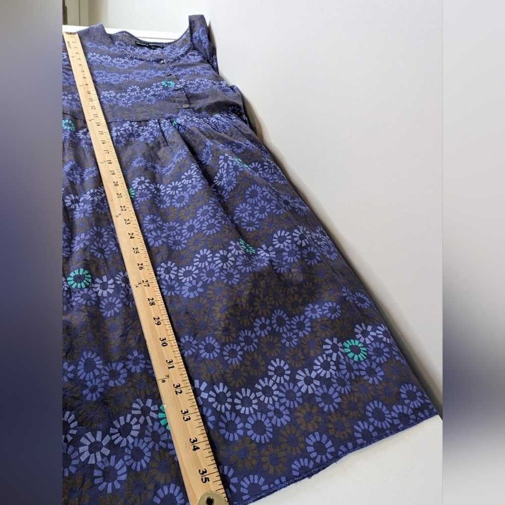 Gudrun Sjoden Purple Pattern Organic Cotton Dress… - image 8