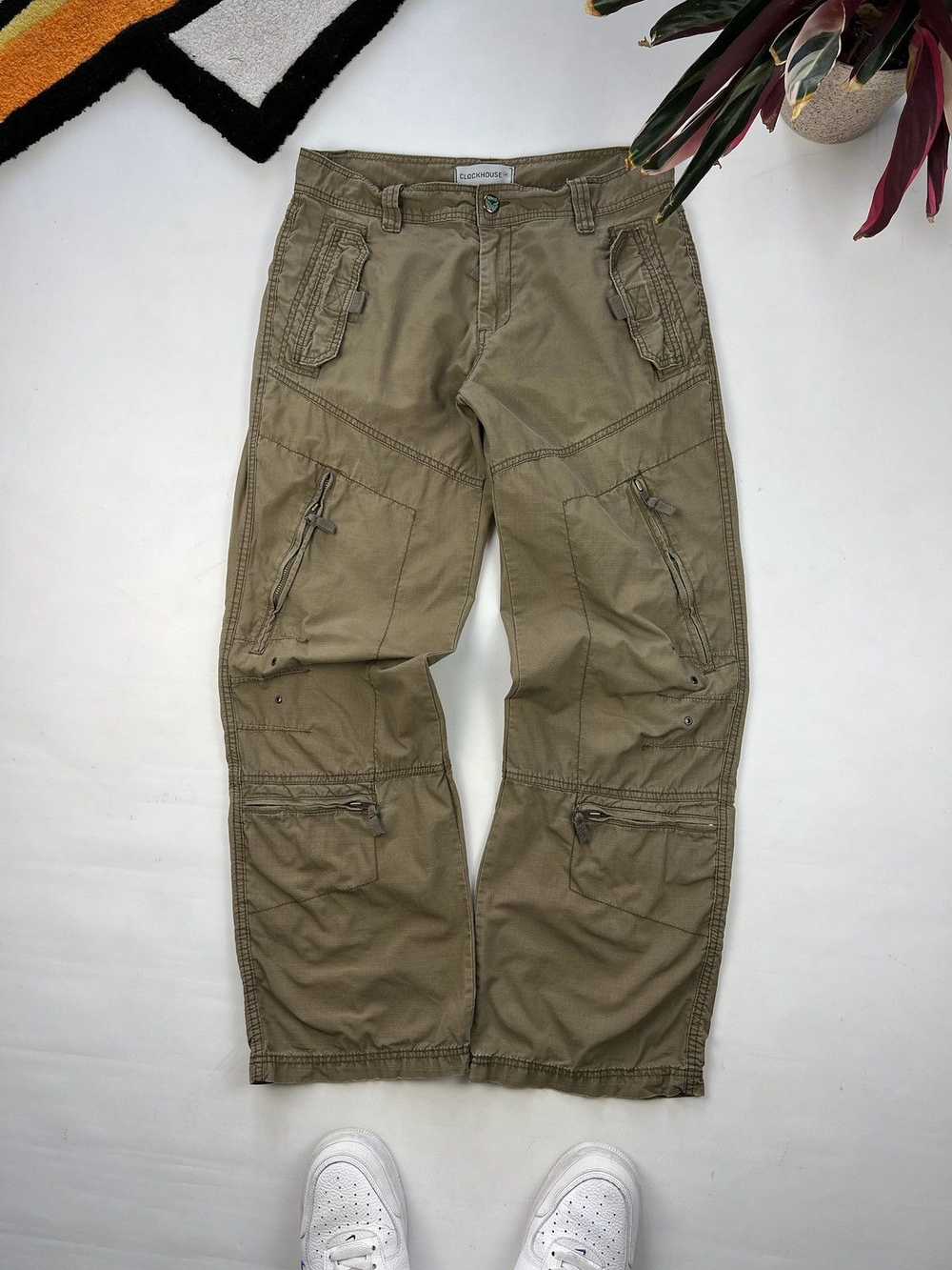 Jnco × Sonoma × Vintage Vintage Y2K Brown Baggy C… - image 1