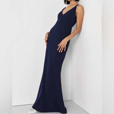 Lulus Melora Navy Blue Sleeveless Maxi Dress