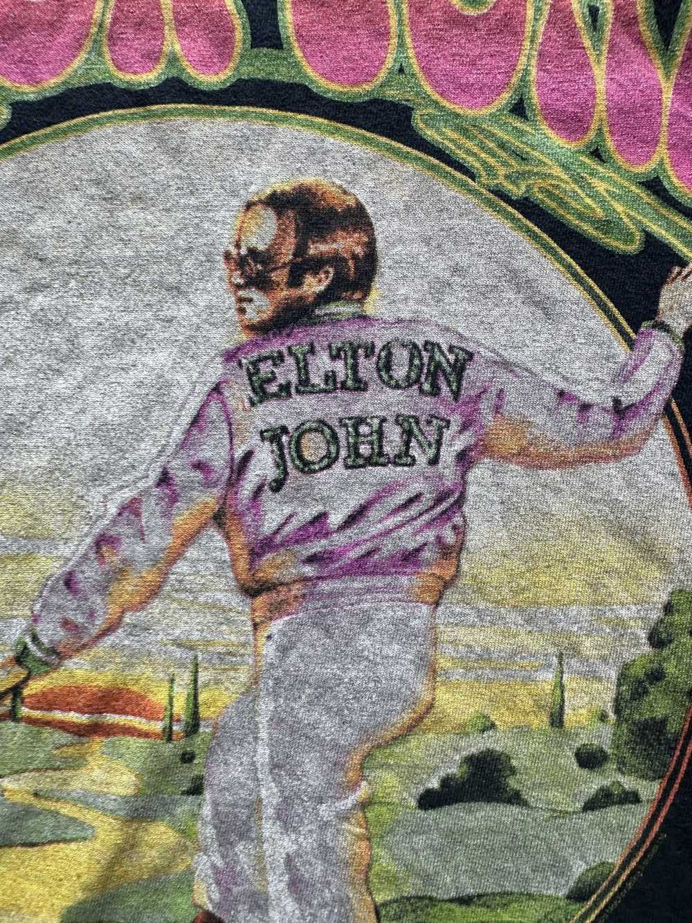 Band Tees × Tour Tee × Vintage Vintage Elton John… - image 3