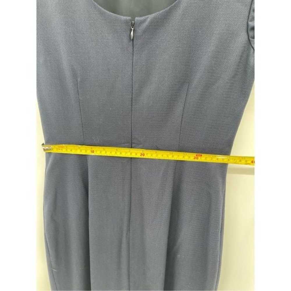 Theory Dress Varetta Sheath Women Size 6 Navy Blu… - image 5