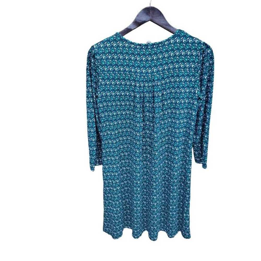 Weekend Max Mara Noveli Dress Women's L Blue A Li… - image 2