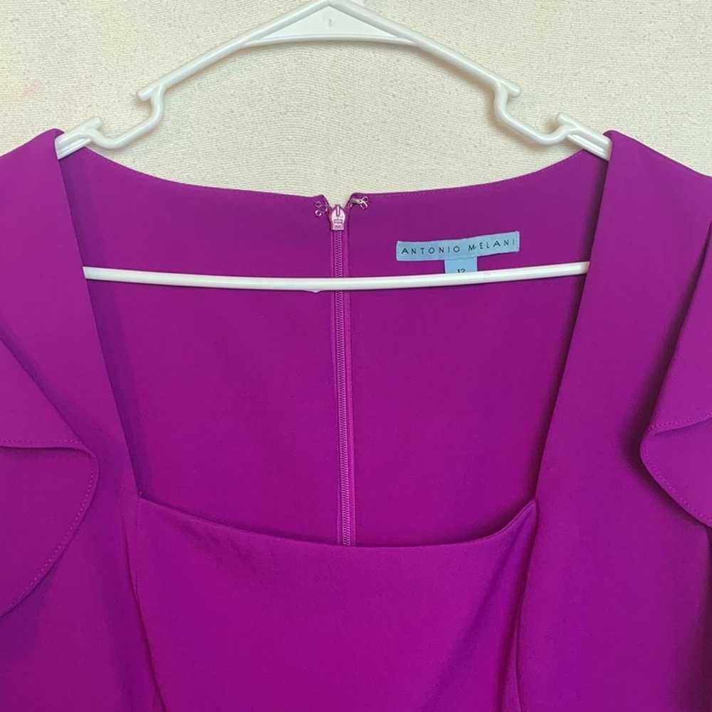Antonio Melani women's 12 large purple dress busi… - image 5