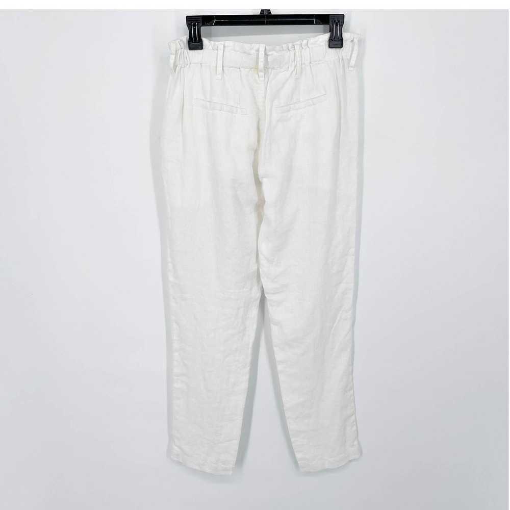 Johnny Was Johnny Was White Linen Pants NEW Sz XS… - image 4
