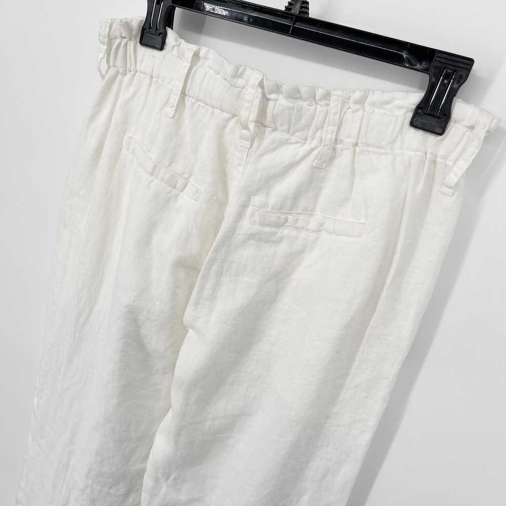 Johnny Was Johnny Was White Linen Pants NEW Sz XS… - image 5
