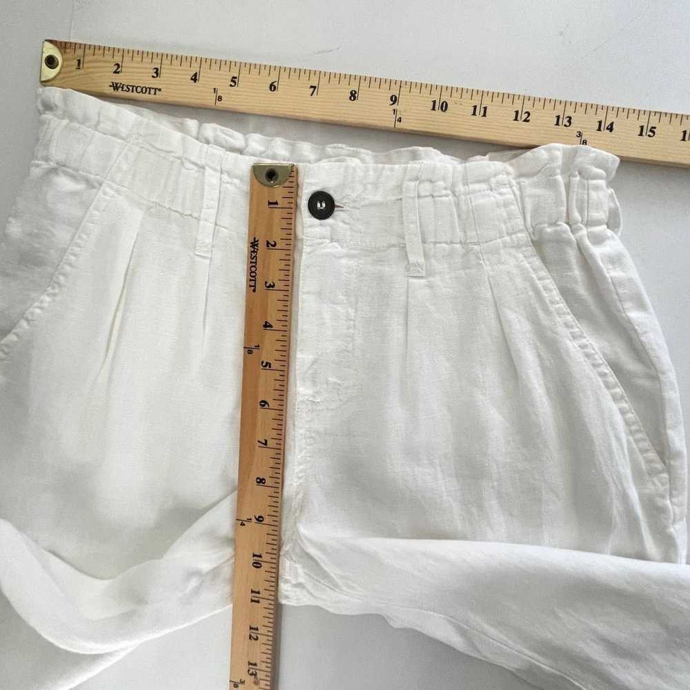 Johnny Was Johnny Was White Linen Pants NEW Sz XS… - image 7