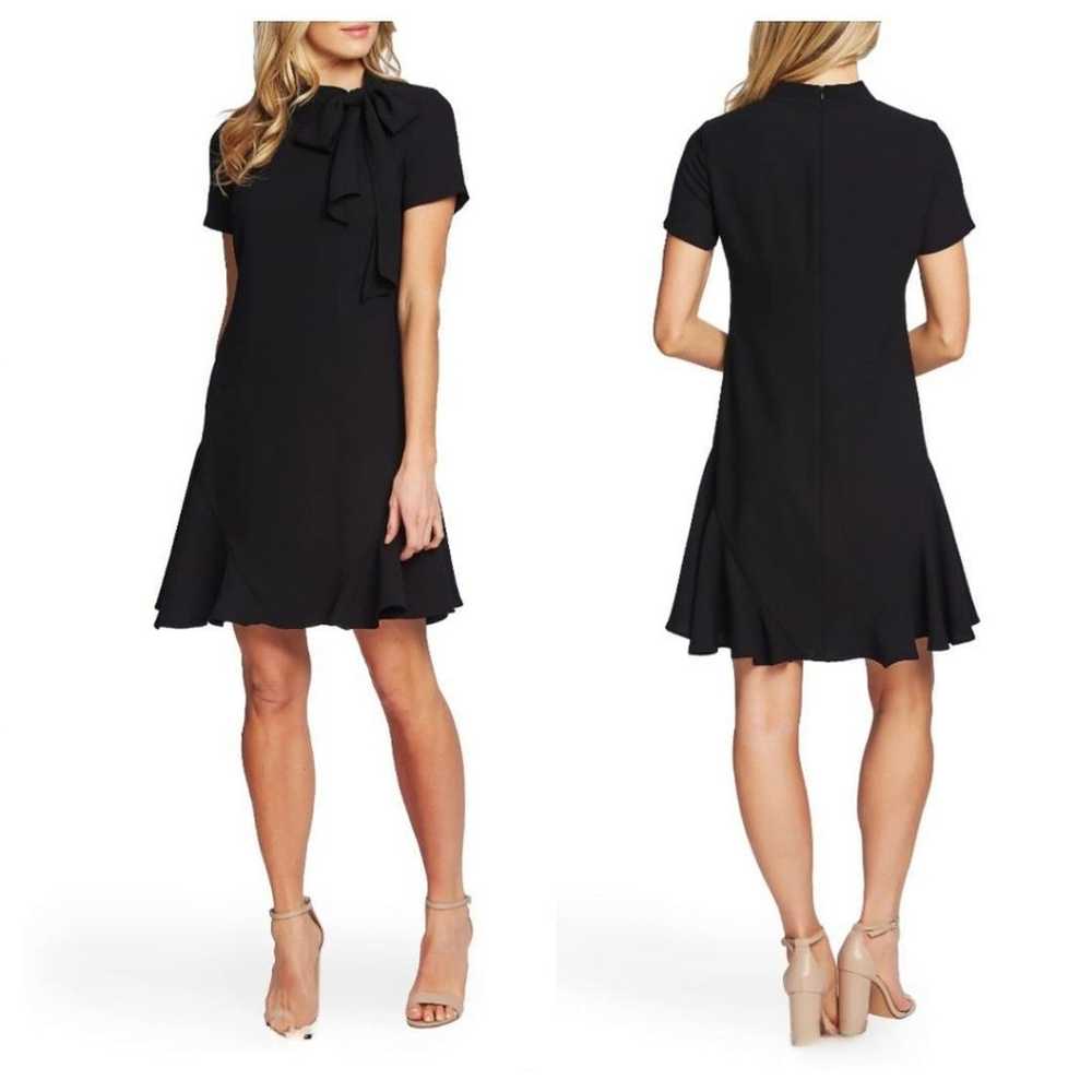 New Cece Women's Bow Neck Short Sleeve Dress in B… - image 2