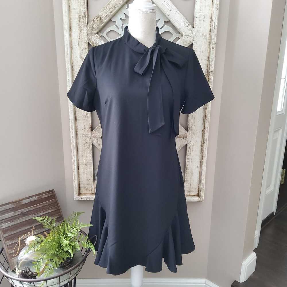 New Cece Women's Bow Neck Short Sleeve Dress in B… - image 3