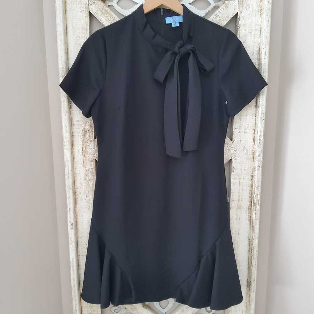 New Cece Women's Bow Neck Short Sleeve Dress in B… - image 7