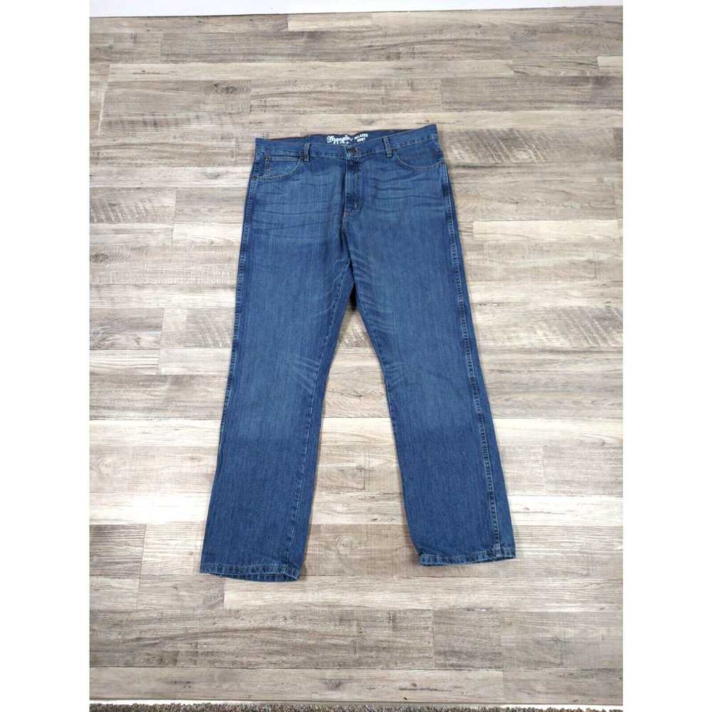 Wrangler Wrangler Retro Jeans Mens 40X34 Blue Rel… - image 1