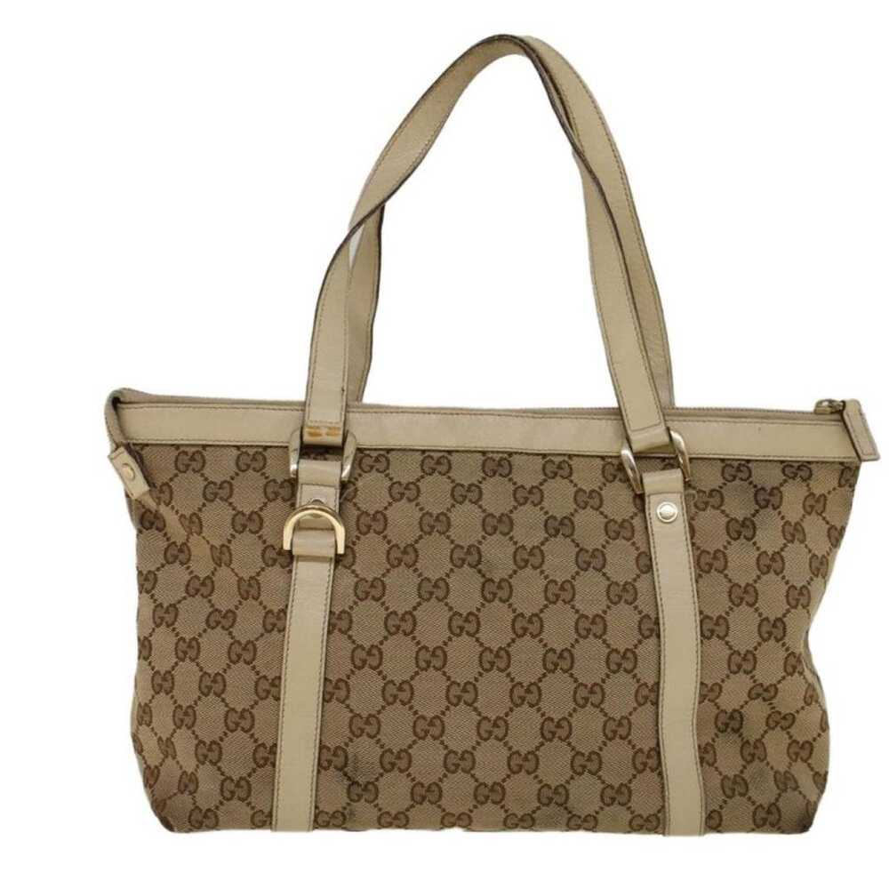 Gucci Linen handbag - image 9