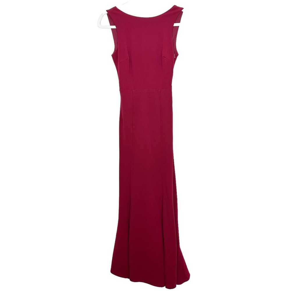 Lulus Forever Romance Burgundy Red Lined Backless… - image 3