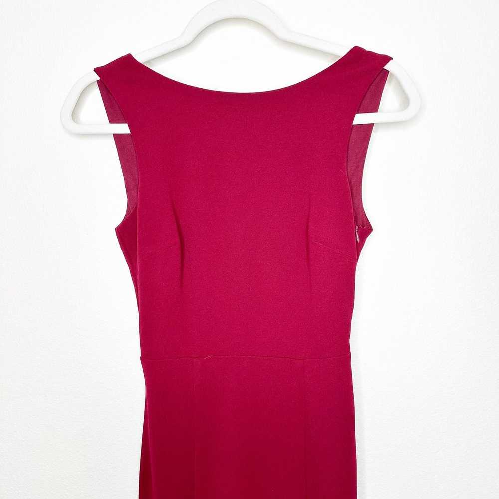 Lulus Forever Romance Burgundy Red Lined Backless… - image 4