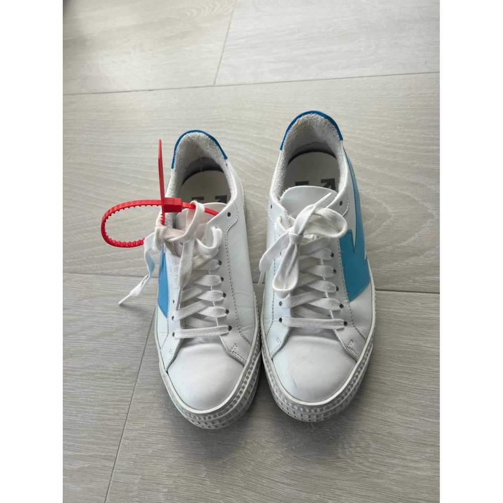 Off-White Arrow leather trainers - image 8