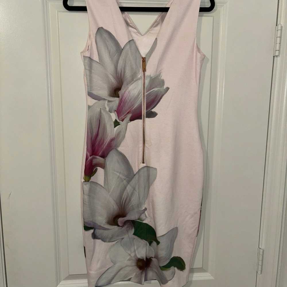 Ted Baker Floral Dress | Sz 2 - image 3