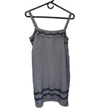 Susana Monaco Gray Lace Slip Dress NWOT size Small