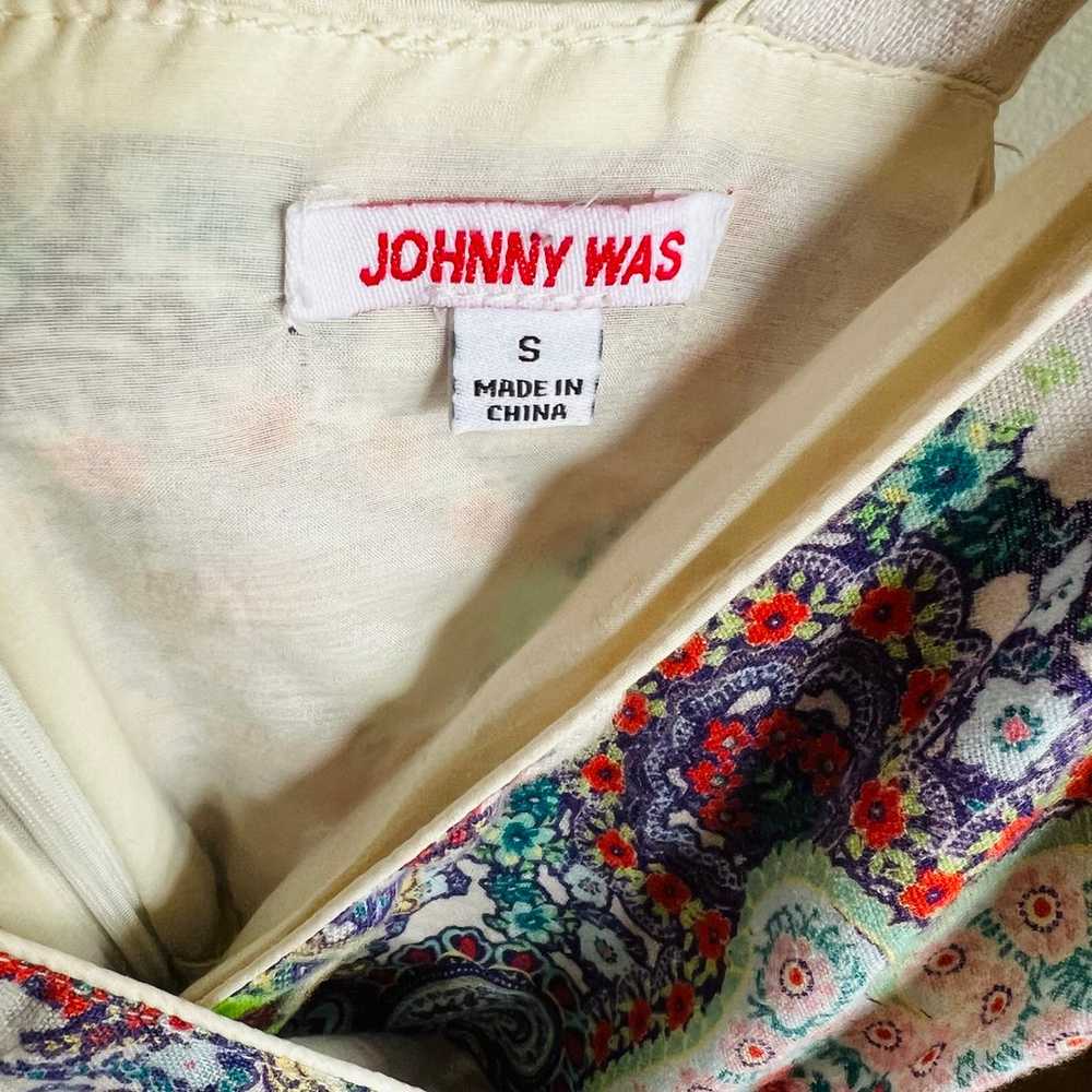 Johnny Wa Dress Summer Paisley Print Sleeveless V… - image 3