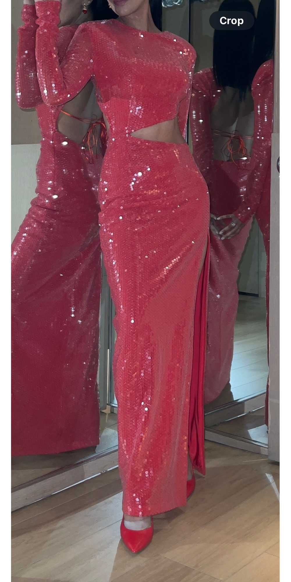 Galia Lahav Cabernet | Red Evening Dress | PRE-OW… - image 11