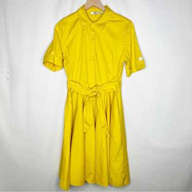 BADGLEY MISCHKA Yellow Shirt Dress in Size 10