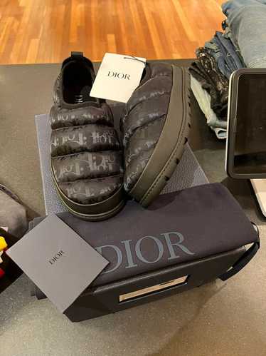 Dior Dior oblique snow slipper black optical mule