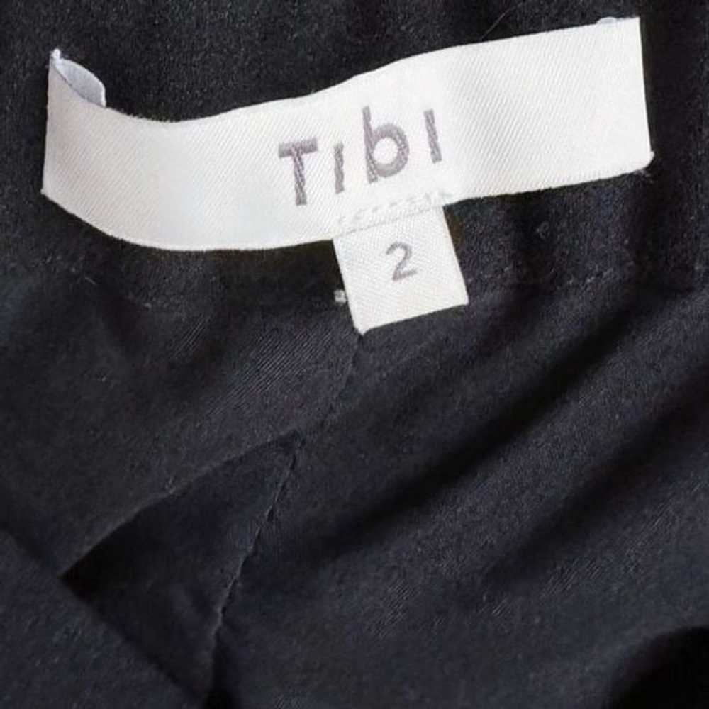 TIBI | Black Off Shoulder Midi Dress | 2 - image 7