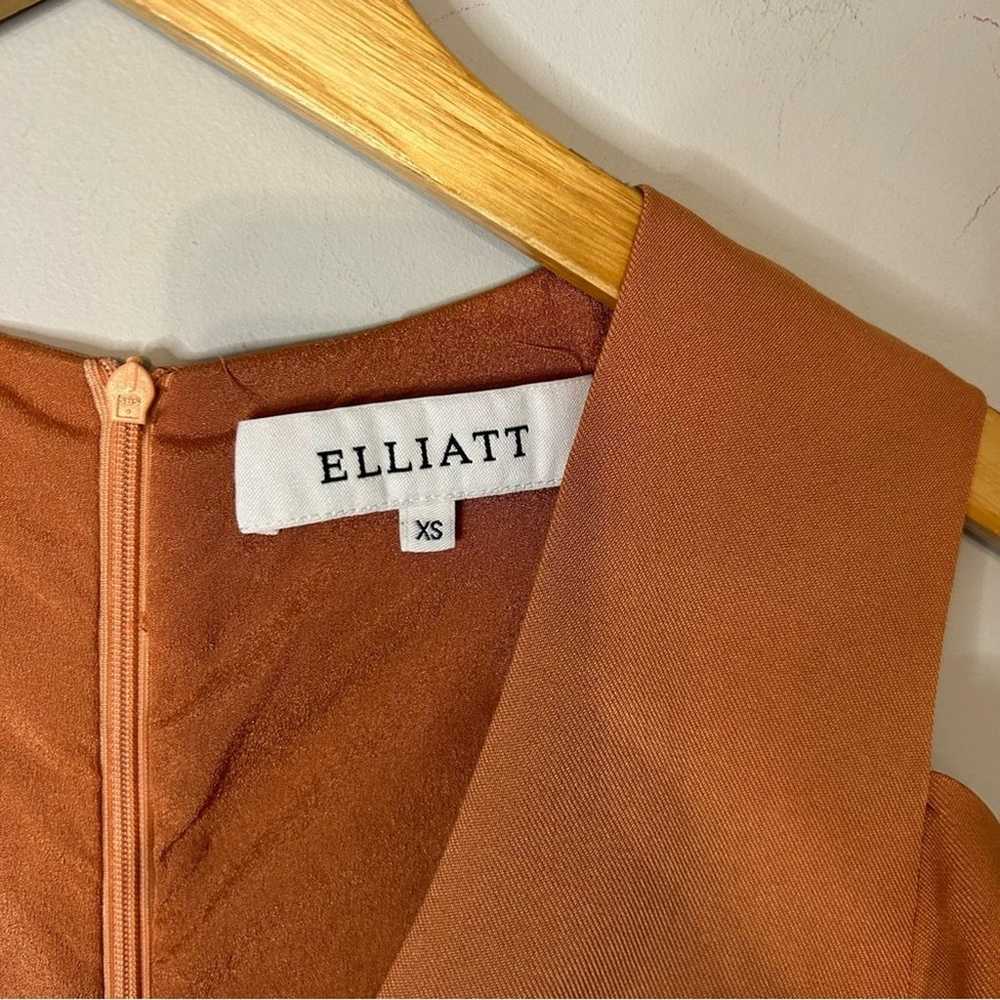 ELLIATT Beginning Shift Mini Dress in Terracotta - image 5