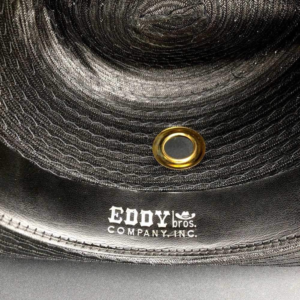 Stetson Stetson Fedora Black Straw Panama Hat New… - image 4