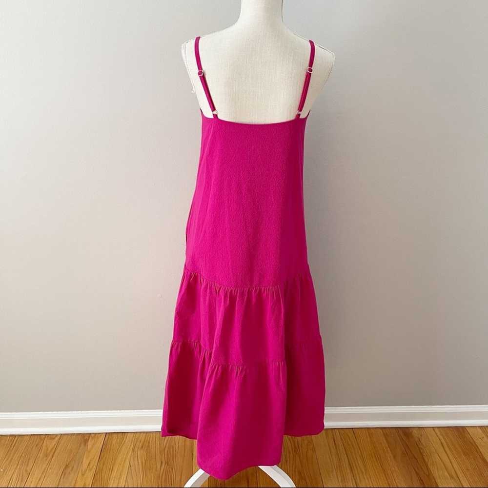TED BAKER Luaan Deep Pink Button Through Cami Mid… - image 7