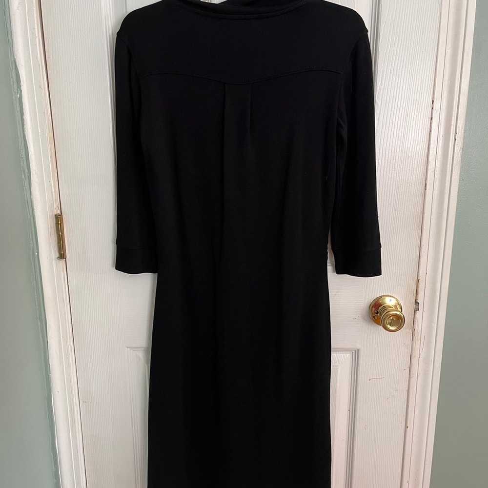 Hugo Boss Silk And Wool Black Bodycon Midi Dress … - image 4